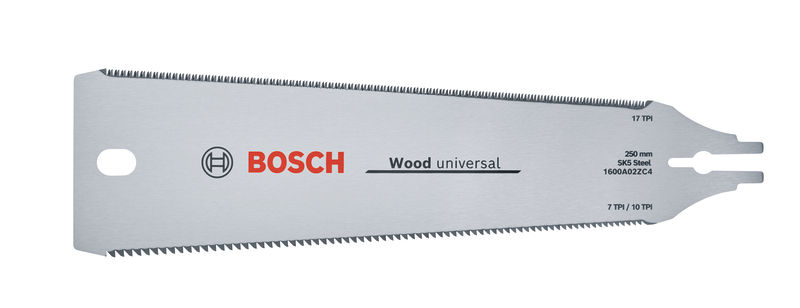 BOSCH Handwerkzeuge Japansägeblatt Ryoba 250 mm