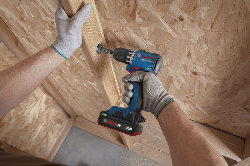 BOSCH Akku-Bohrschrauber GSR18V-52, 2 x EXBA18V-40 in L-BOXX
