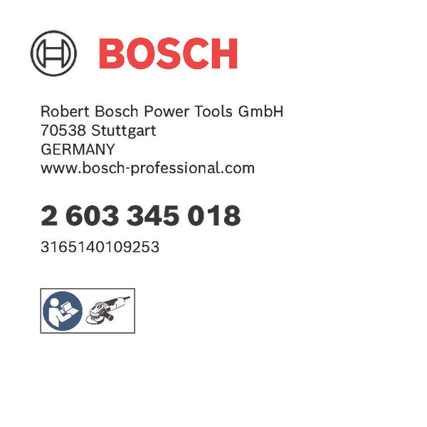 BOSCH PRO Stützteller Round Nut, M10, 100 mm BOSCH PRO Stützteller Round Nut, M10, 100 mm