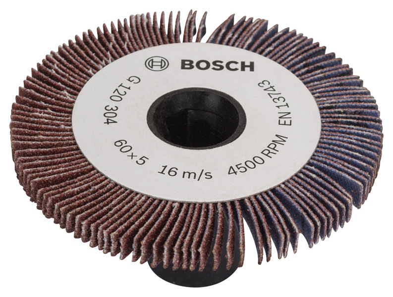 BOSCH Fächerschleifer, 5mm, K 120 BOSCH Fächerschleifer, 5mm, K 120