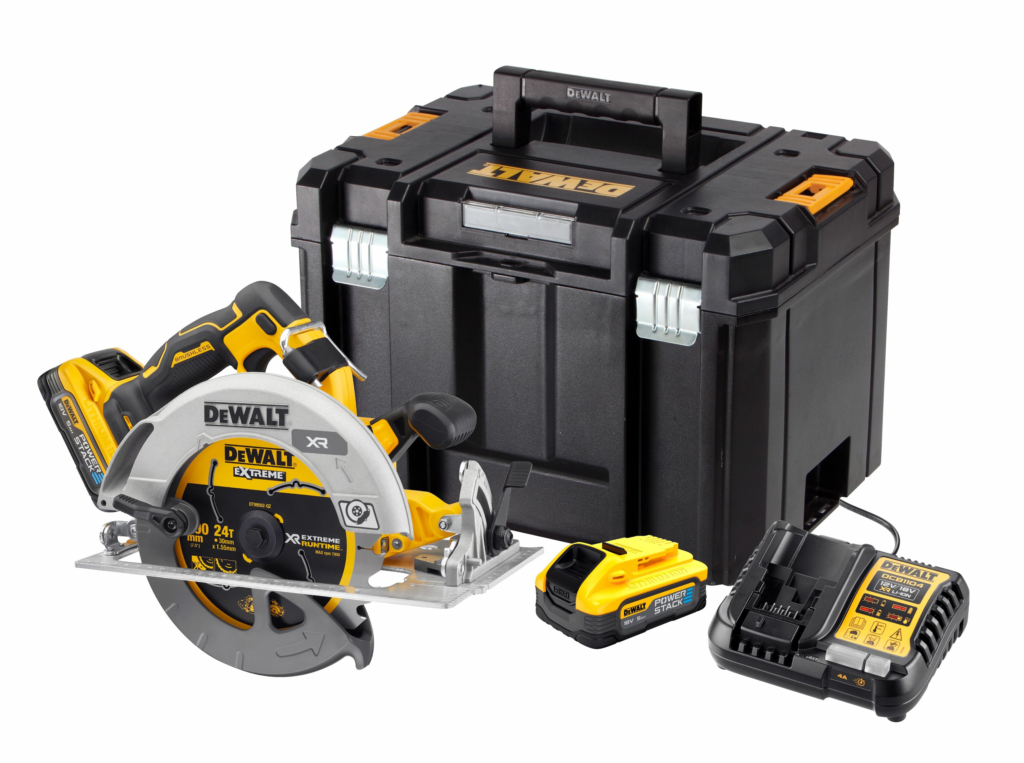 DEWALT Akku-Handkreisäge 18V/5Ah DCS573H2T-QW DEWALT Akku-Handkreisäge 18V/5Ah DCS573H2T-QW