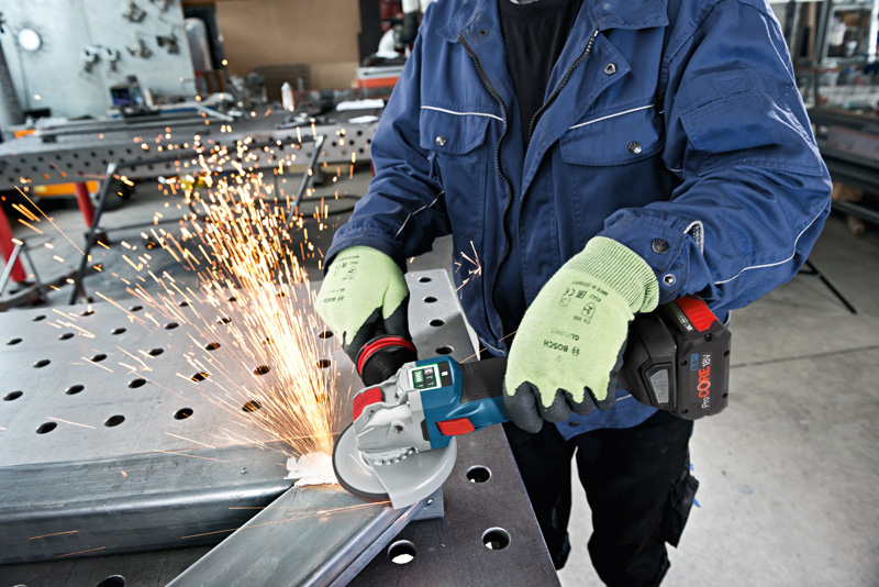 BOSCH Akku-Winkelschleifer mit X-LOCK GWX 18V-10 PSC in L-BOXX BOSCH Akku-Winkelschleifer mit X-LOCK GWX 18V-10 PSC in L-BOXX
