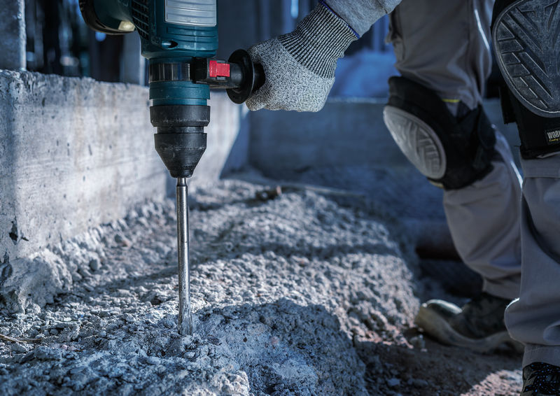 BOSCH Flachmeißel mit SDS plus