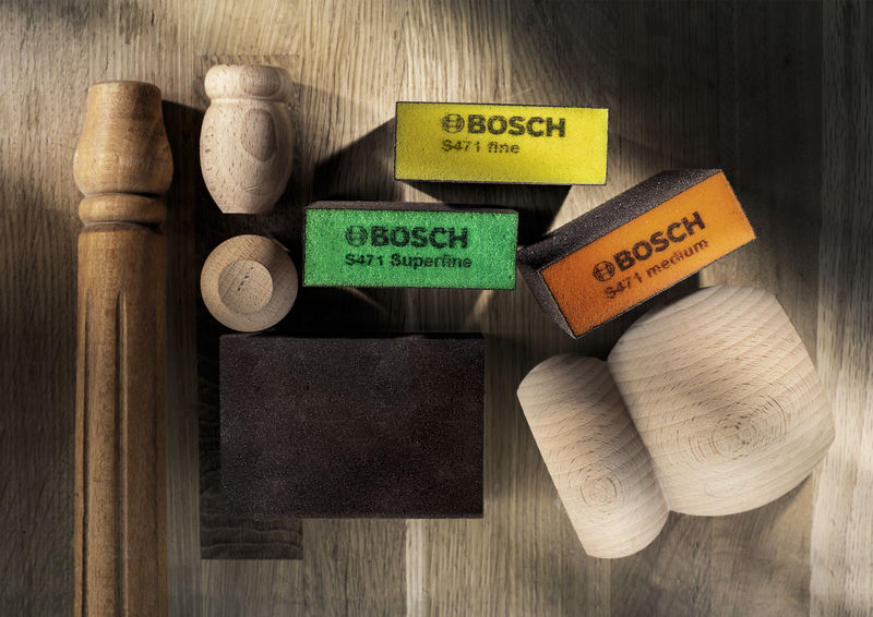 BOSCH EXPERT S471 Standard Schleifblock, 69x97x26mm, sehr fein