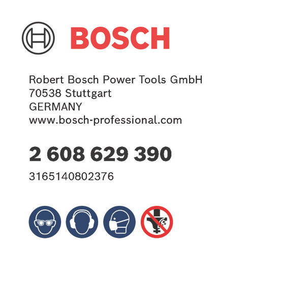 BOSCH Schaft für Scheibenfräse mit Führungskugellager, 8 mm, D 22 mm, G 60,3 mm BOSCH Schaft für Scheibenfräse mit Führungskugellager, 8 mm, D 22 mm, G 60,3 mm