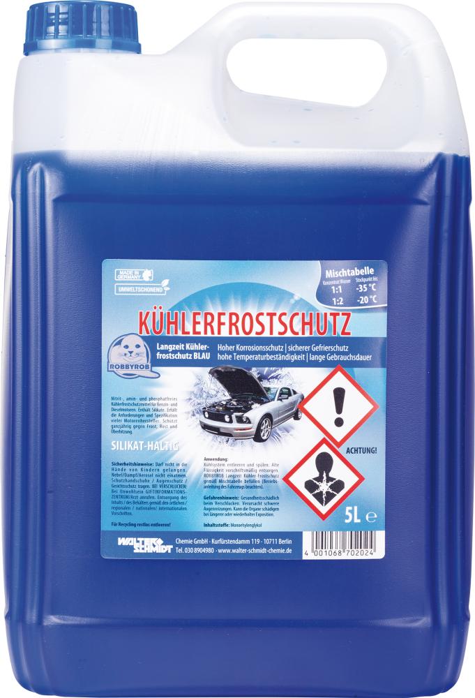 ROBBYROB Kühlerfrostschutz R11 blau 5 Liter Robbyrob