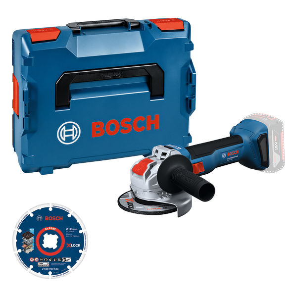 BOSCH GWX 18V-8 + Diamanttrennscheibe in L-BOXX