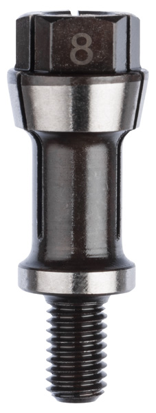 BOSCH Spannzange mit Spannmutter, 8 mm, für Bosch-Geradschleifer, passend zu GGS 16 BOSCH Spannzange mit Spannmutter, 8 mm, für Bosch-Geradschleifer, passend zu GGS 16