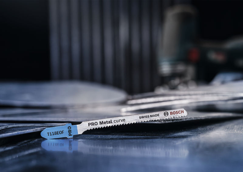BOSCH PRO Metal curve T118EOF Stichsägeblatt, 83 mm, 2-tlg. BOSCH PRO Metal curve T118EOF Stichsägeblatt, 83 mm, 2-tlg.
