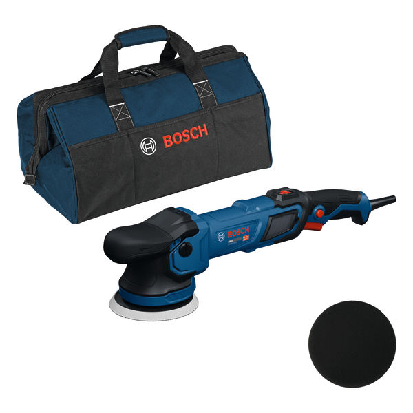 BOSCH Polierer GPX9-125S, Schwamm 130 mm, Bosch Professional Werkzeugtasche