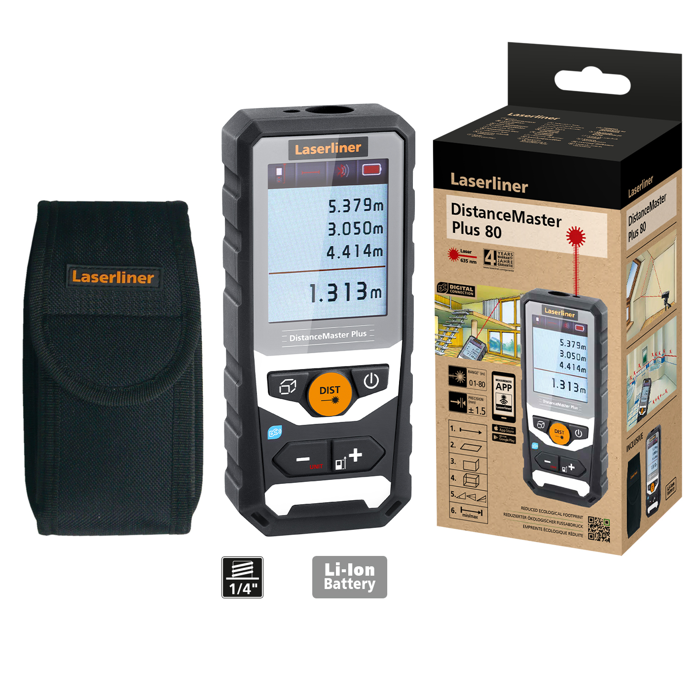 LASERLINER DistanceMaster Plus 80