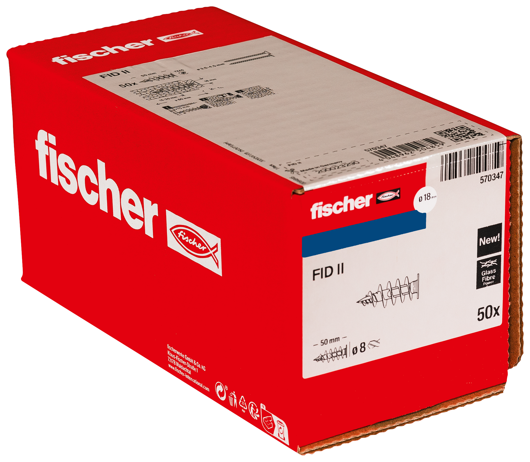 FISCHER DEUTSCHLAND Dämmstoffdübel FID II
