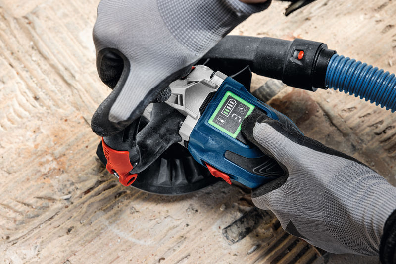 BOSCH Betonschleifer GBR 18V-15 S in L-BOXX