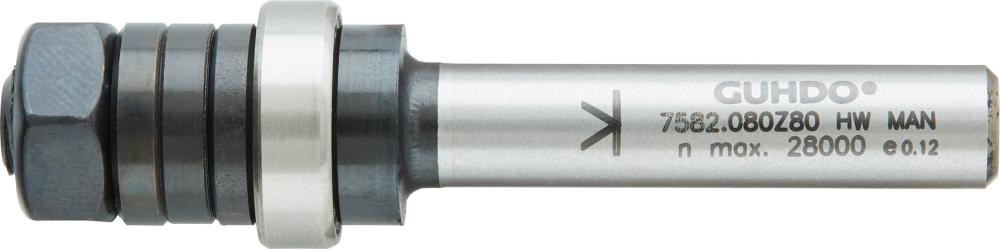 GUHDO Aufnahmedorn einteilig mit Anlauflager D16 d8 S8 GUHDO Aufnahmedorn einteilig mit Anlauflager D16 d8 S8
