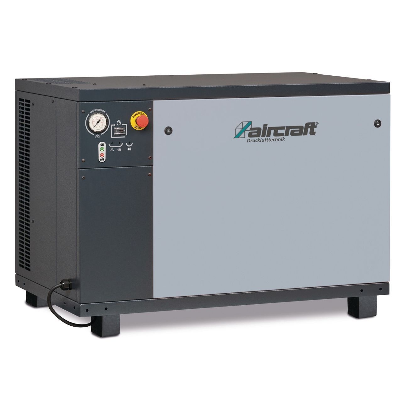 AIRCRAFT Stationärer Kolbenkompressor mit Schalldämmgehäuse AIRPROFI 853/10 Silent AIRCRAFT Stationärer Kolbenkompressor mit Schalldämmgehäuse AIRPROFI 853/10 Silent