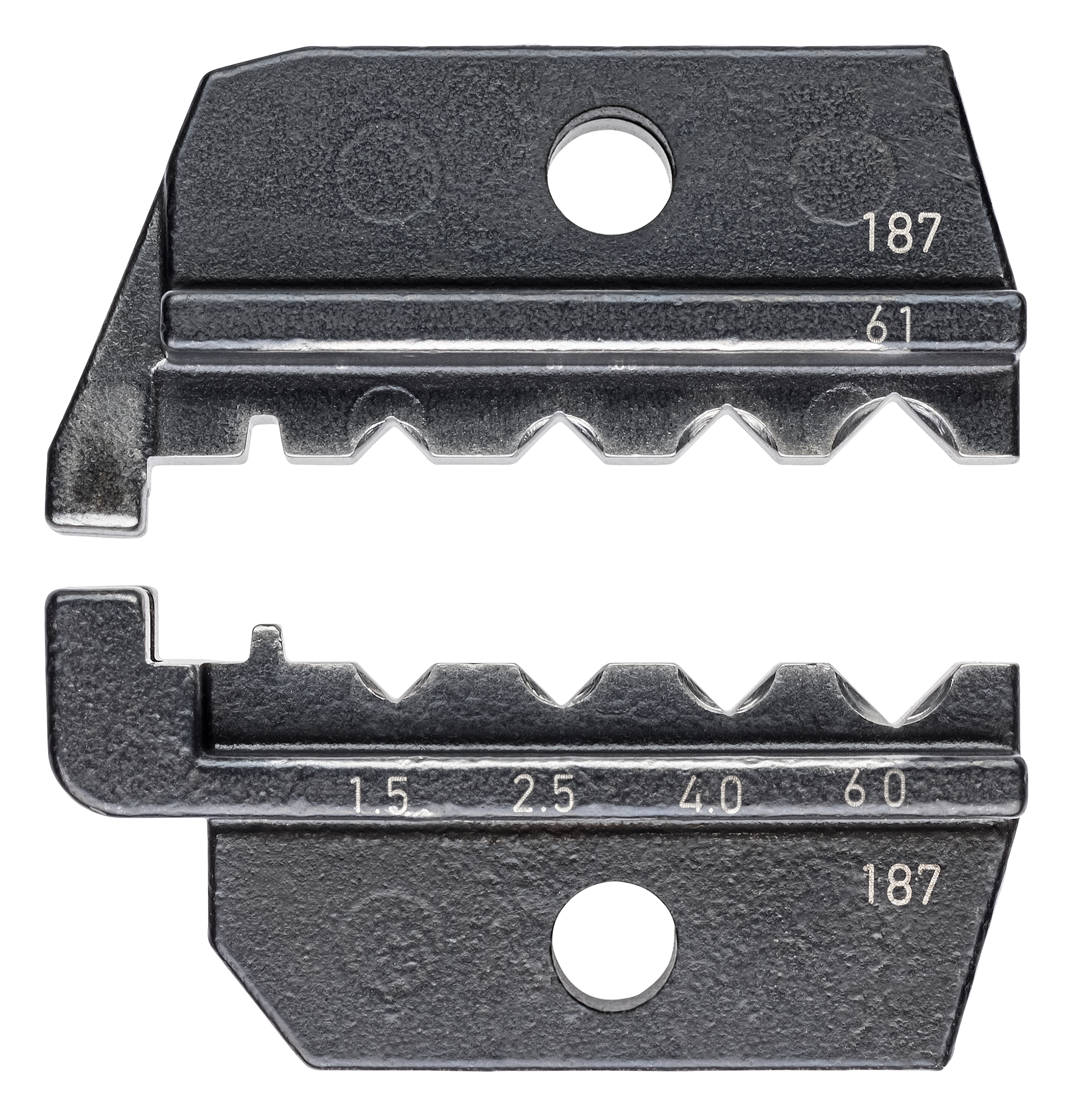 KNIPEX KNIPEX 97 49 61 Crimpeinsatz für gedrehte Kontakte (Harting) KNIPEX KNIPEX 97 49 61 Crimpeinsatz für gedrehte Kontakte (Harting)