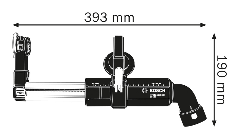 Bosch Absaugvorrichtung GDE16plus Bosch Absaugvorrichtung GDE16plus