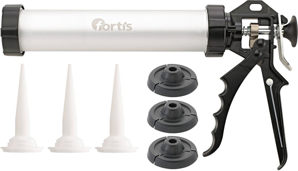 FORTIS Kartuschenpistole Profi mit 3 Spitzen 310ml FORTIS Kartuschenpistole Profi mit 3 Spitzen 310ml