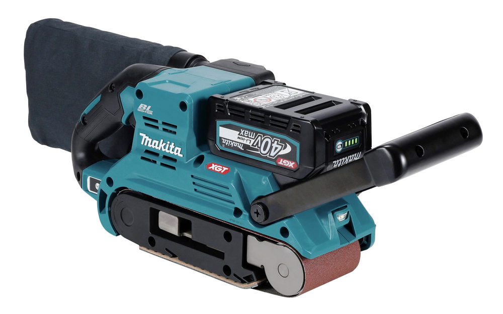 MAKITA Akku-Bandschleifer 40V max. / 76 mm (ohne Akku, ohne Ladegerät) MAKITA Akku-Bandschleifer 40V max. / 76 mm (ohne Akku, ohne Ladegerät)