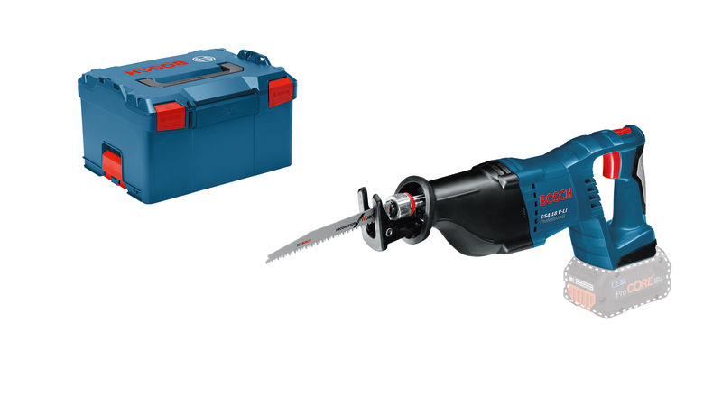 BOSCH Akku-Säbelsäge GSA 18V-LI in L-BOXX