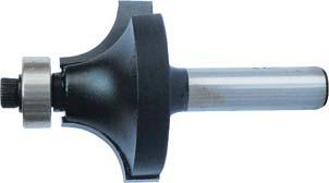 FORTIS HW-Abrundfräser R6,3 24,7x13,5x55 S8