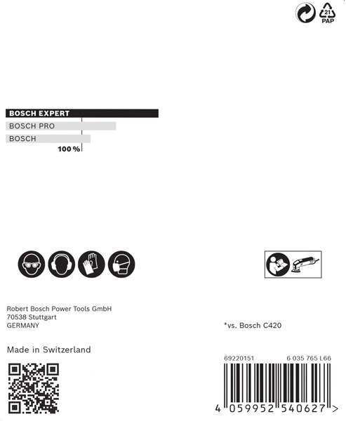 BOSCH EXPERT M480 Schleifnetz, 93x93mm, K400, 5-tlg. BOSCH EXPERT M480 Schleifnetz, 93x93mm, K400, 5-tlg.