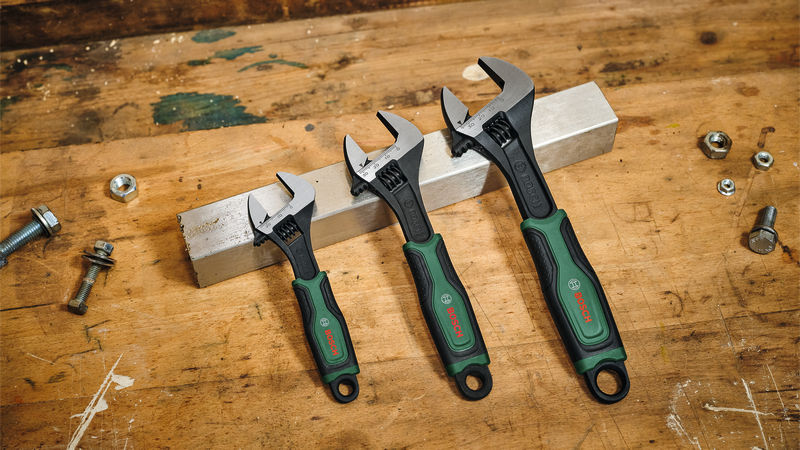 BOSCH Handwerkzeuge Rollgabelschlüssel-Set 3-teilig