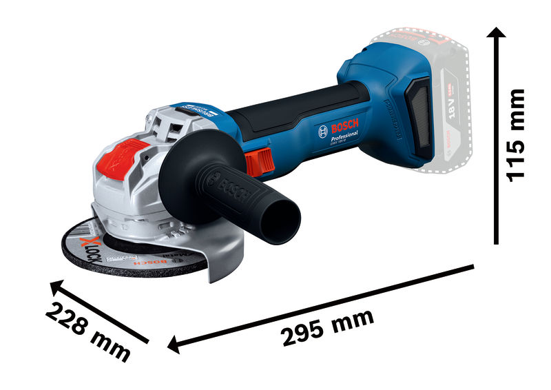 BOSCH Winkelschleifer mit X-LOCK GWX 18V-8 in L-BOXX BOSCH Winkelschleifer mit X-LOCK GWX 18V-8 in L-BOXX