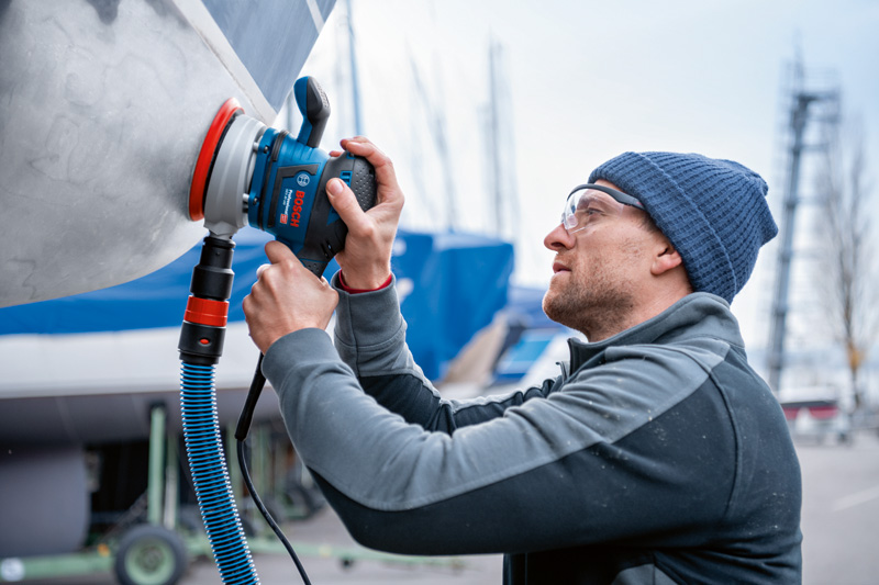 BOSCH Exzenterschleifer GEX 40-150 in L-BOXX