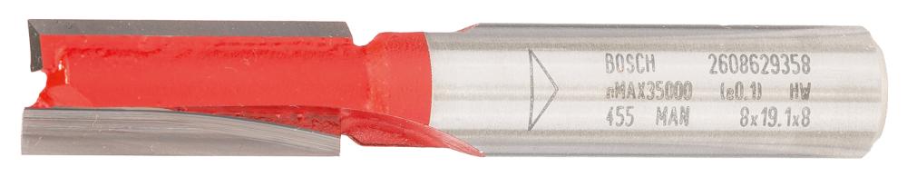 BOSCH Nutfräser Expert for Wood, Carbide, 8 mm, D1 8 mm, L 19 mm, G 52 mm BOSCH Nutfräser Expert for Wood, Carbide, 8 mm, D1 8 mm, L 19 mm, G 52 mm