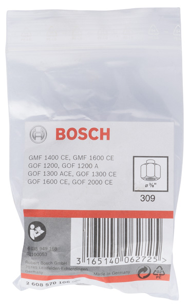 BOSCH Spannzange, 3/8-Zoll, 24 mm