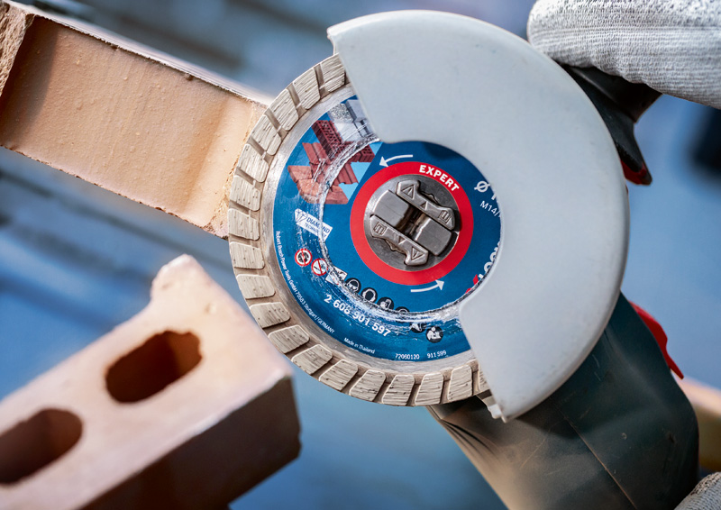 BOSCH EXPERT Multi Material X-LOCK Diamanttrennscheiben, 115x22,23x2,4x12 mm