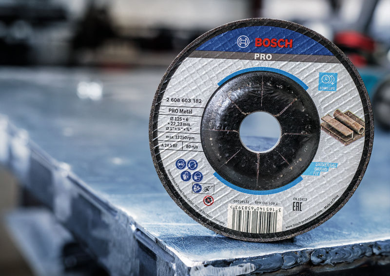 BOSCH PRO Metal Schleifscheibe, 115 x 6 x 22.23 mm