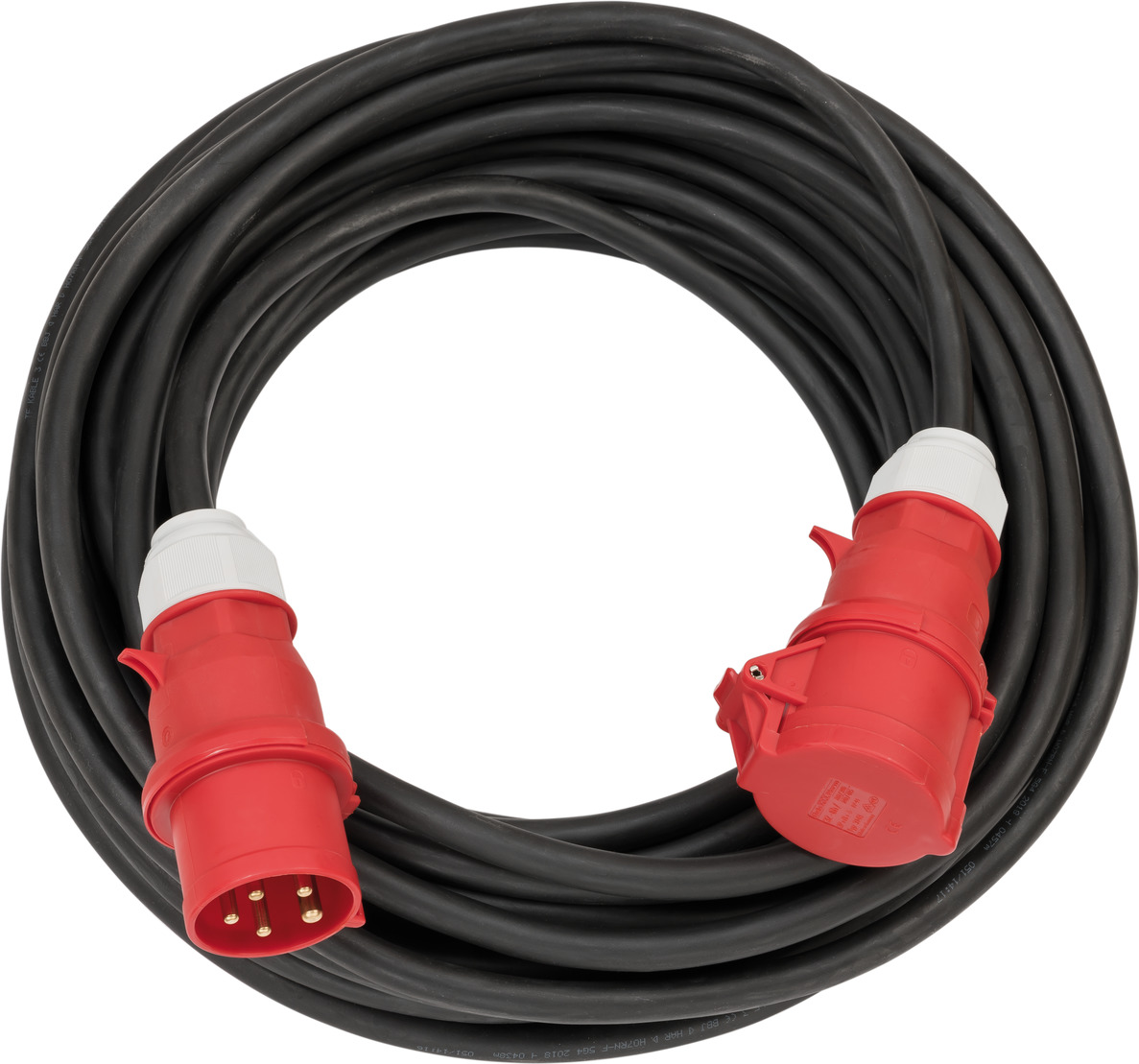 BRENNENSTUHL CEE Verlängerungsleitung IP44 25m schwarz H07RN-F 5G4,0 5-polig BRENNENSTUHL CEE Verlängerungsleitung IP44 25m schwarz H07RN-F 5G4,0 5-polig