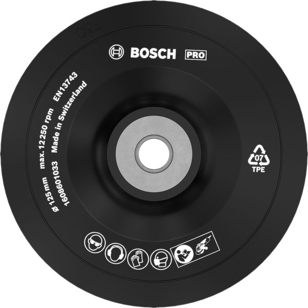 BOSCH Stützteller Standard, M14, 125 mm