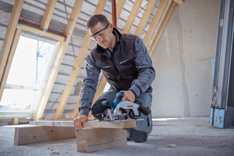 BOSCH Akku-Kreissäge GKS 18V-57-2 L