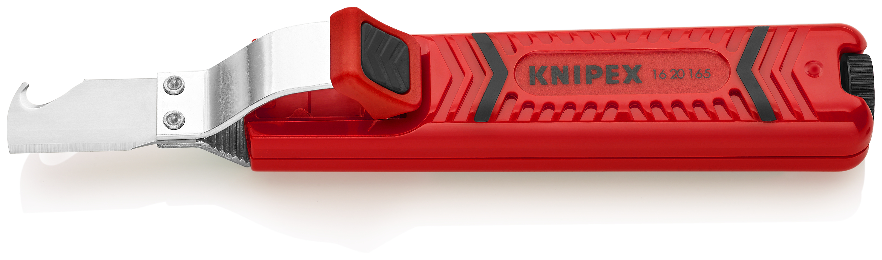 KNIPEX KNIPEX 16 20 165 SB Abmantelungswerkzeug mit Schleppklinge 165 mm schlagfestes Kunststoffgehäuse KNIPEX KNIPEX 16 20 165 SB Abmantelungswerkzeug mit Schleppklinge 165 mm schlagfestes Kunststoffgehäuse