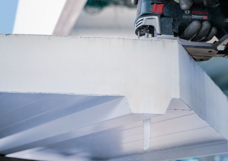BOSCH PRO Metal Sandwich T1018AFP Stichsägeblatt, 250 mm, 5-tlg.