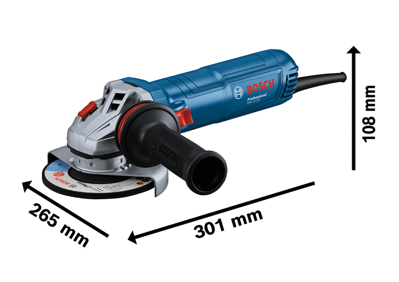 BOSCH Winkelschleifer GWS 12-125, Zusatzhandgriff Vibration Control BOSCH Winkelschleifer GWS 12-125, Zusatzhandgriff Vibration Control