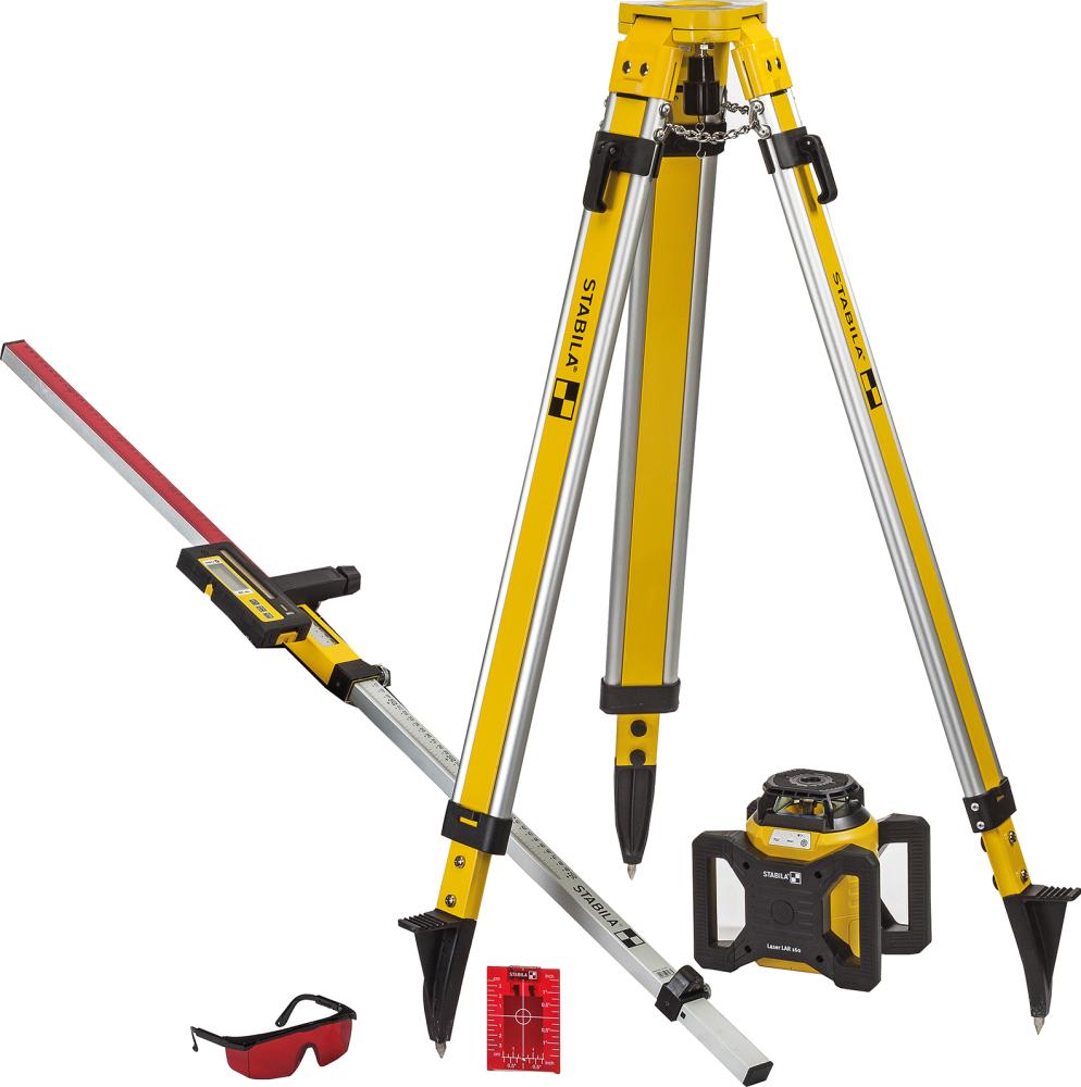 STABILA Rotationslaser LAR 160, 7-teiliges Set