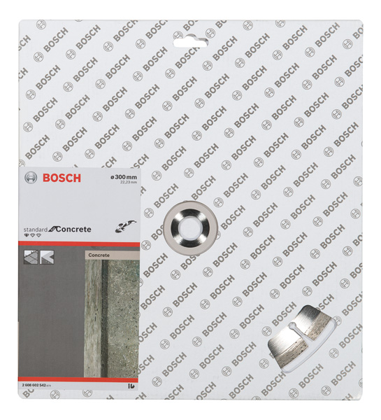 BOSCH Diamanttrennscheibe Standard for Concrete, 300 x 22,23 x 3,1 x 10 mm