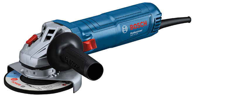 BOSCH Winkelschleifer GWS 12-125 mit Schruppscheibe BOSCH Winkelschleifer GWS 12-125 mit Schruppscheibe