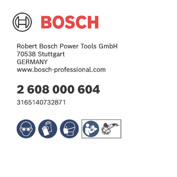 BOSCH Lamellenschleifwalze mit Vlies, 19 mm, fein, 100 mm BOSCH Lamellenschleifwalze mit Vlies, 19 mm, fein, 100 mm