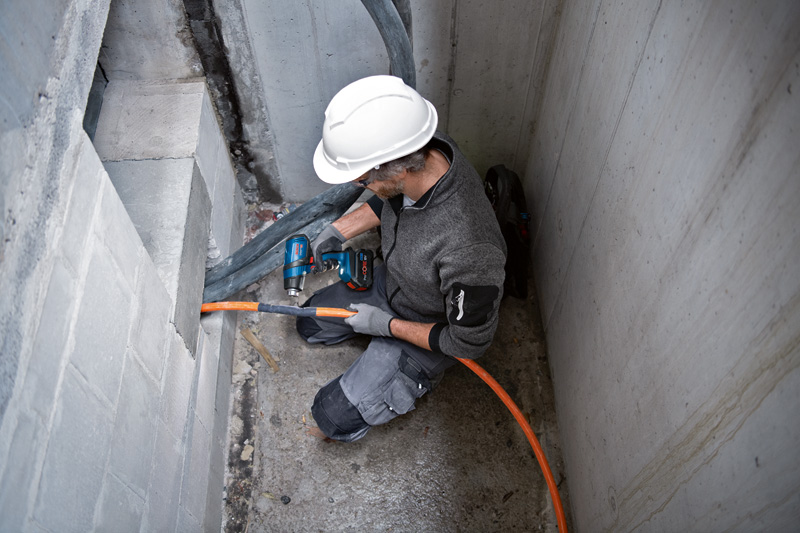BOSCH Akku-Heißluftgebläse GHG 18V-50 im Karton