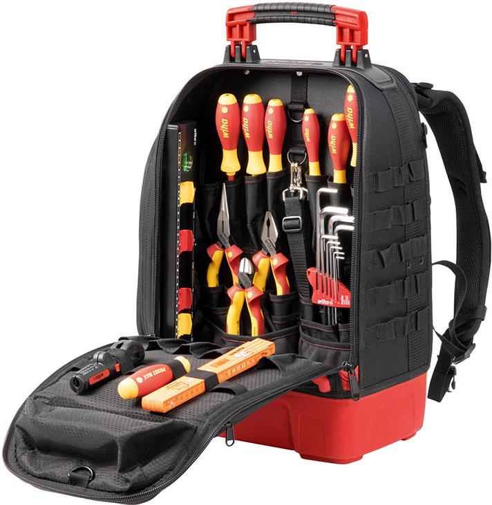 WIHA Werkzeugrucksack electric 28-tlg.