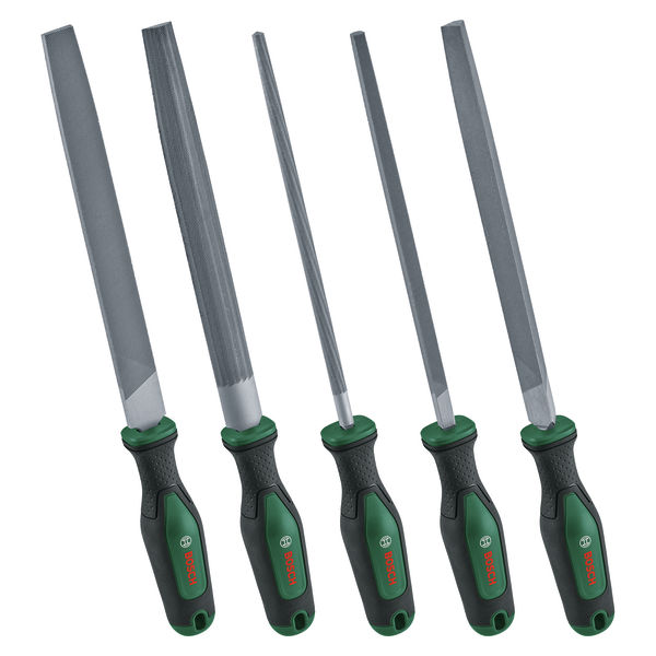 BOSCH Feilen-Set 200 mm, 5-tlg.