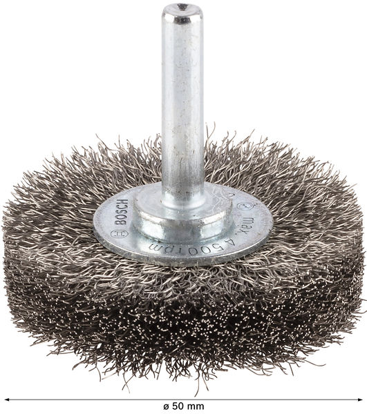 BOSCH PRO Stainless Steel clean Scheibenbürste, gerader Schaft, 50 x 0,2 mm BOSCH PRO Stainless Steel clean Scheibenbürste, gerader Schaft, 50 x 0,2 mm