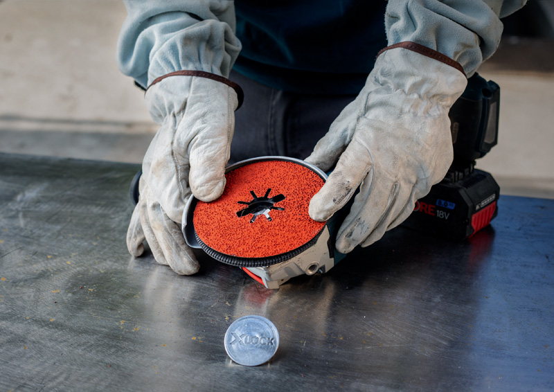 BOSCH EXPERT R781 Fiberscheibe X-LOCK, 115mm, K36, 5-tlg. BOSCH EXPERT R781 Fiberscheibe X-LOCK, 115mm, K36, 5-tlg.