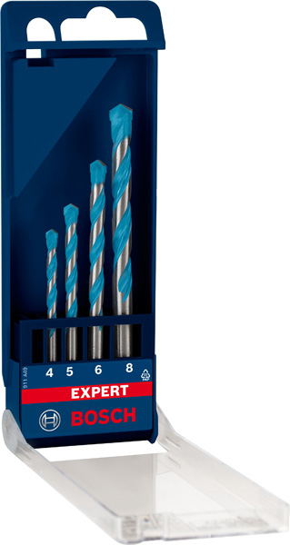 BOSCH EXPERT CYL-9 Multi Construction Bohrer-Set, 4x75/5x85/6x100/8x120 mm, 4-tlg. BOSCH EXPERT CYL-9 Multi Construction Bohrer-Set, 4x75/5x85/6x100/8x120 mm, 4-tlg.