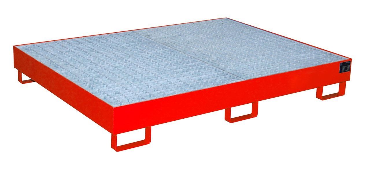 BAUER Regalwanne RW-GR 1800, lackiert, Feuerrot BAUER Regalwanne RW-GR 1800, lackiert, Feuerrot